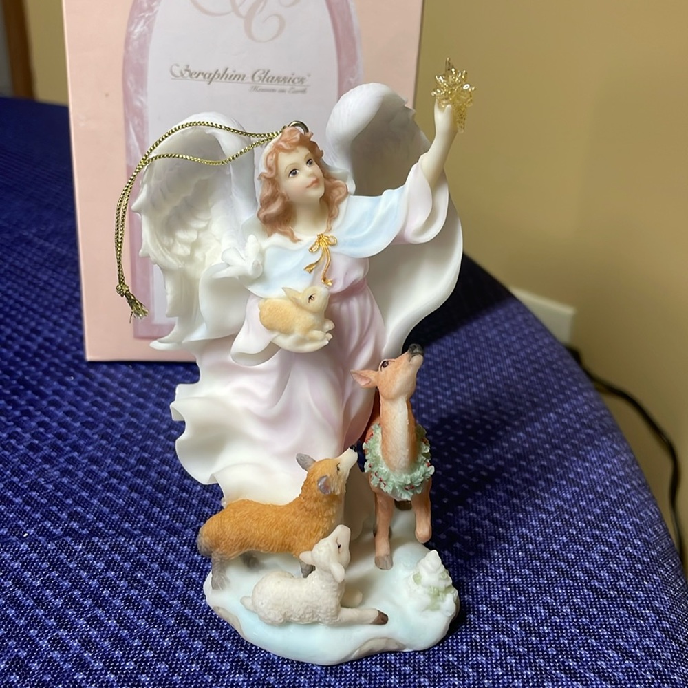 Seraphim Classics Christa “Holiday Magic” 78819 Christmas Ornament 2006